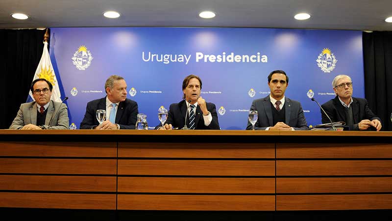 *Conferencia de prensa sobre emergencia hídrica (19/06/2023) - Foto: Presidencia*