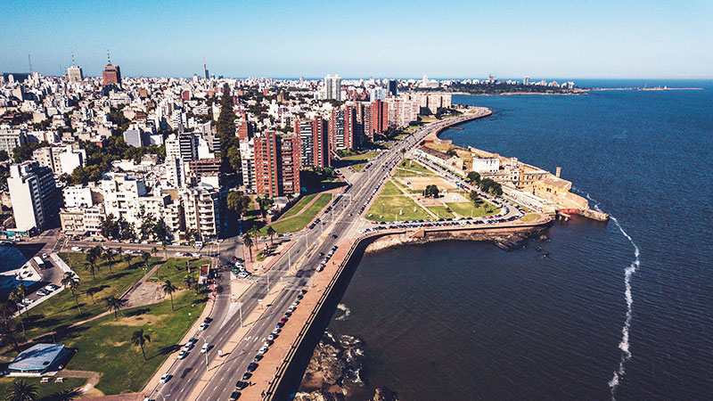 Rambla de Montevideo, Uruguay
