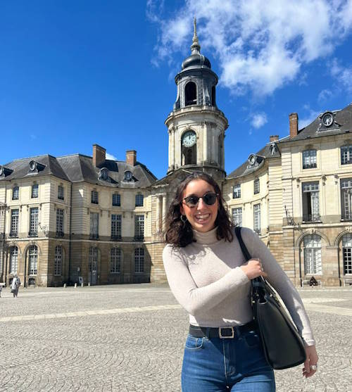 *Lucía Duran en Rennes School of Business*