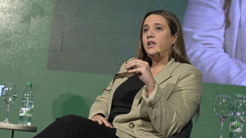 *Cecilia Pattarino en Forbes Agro Summit. Crédito: Diego Olivera / Forbes Uruguay*