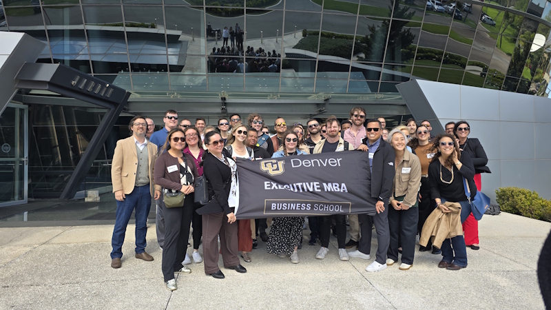 Delegación de la Universidad de Denver Colorado