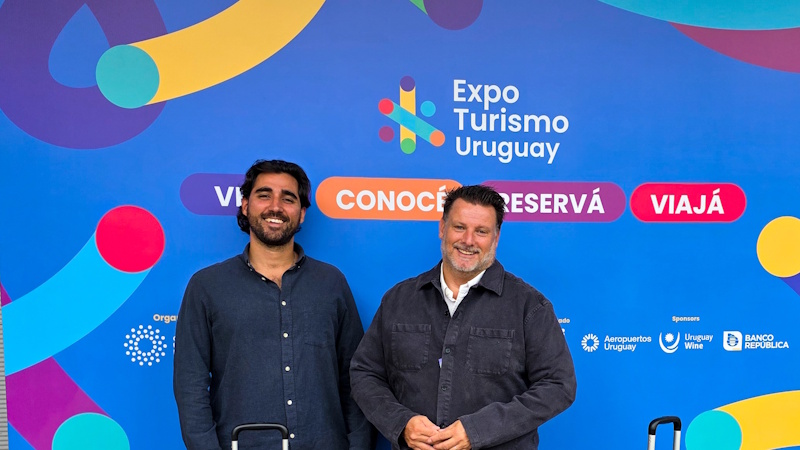 Gilberto Pratto y Pablo Pesce en ExpoTurismo