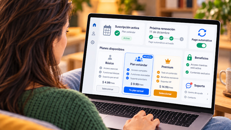 Cómo funciona un modelo de suscripción