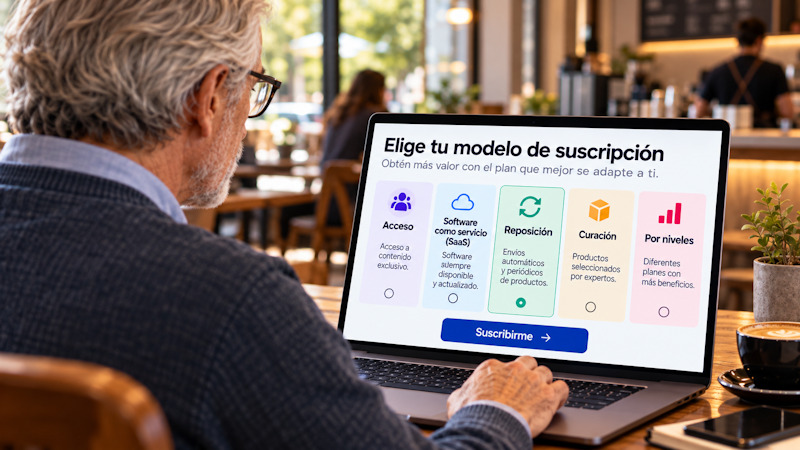 Diferentes modelos de suscripción