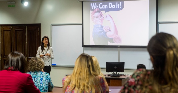 Carolina Bellora en la Universidad ORT Uruguay
