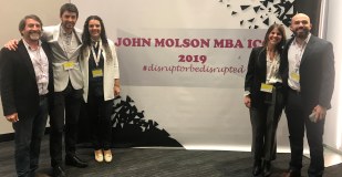 Estudiantes del MBA de ORT en la John Molson Case Competition Estudiantes del MBA de ORT en la John Molson Case Competition